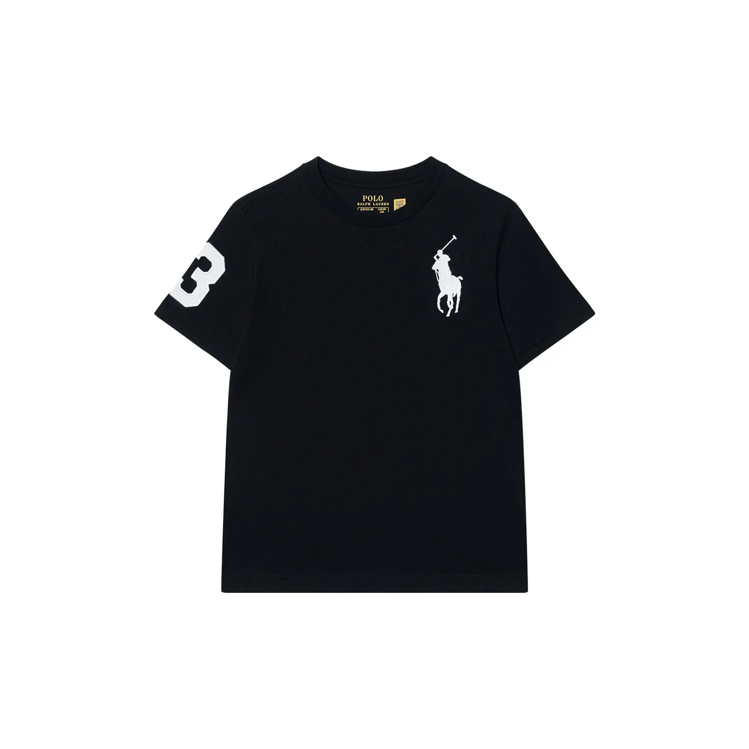 Polo Ralph Lauren Футболка черная детская — фото 3