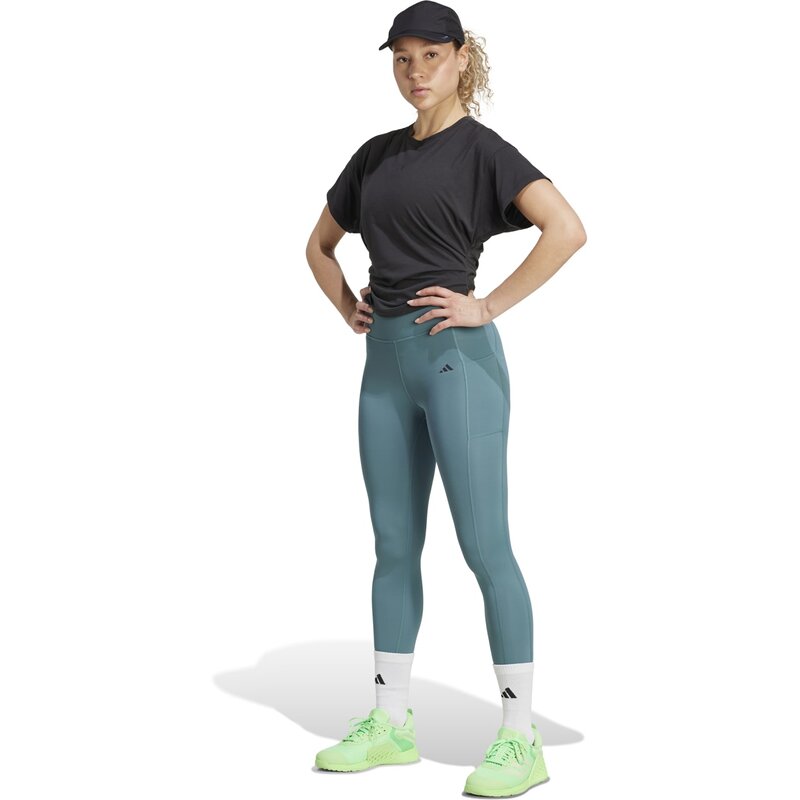 Сила рубашки Adidas, черный — фото 4