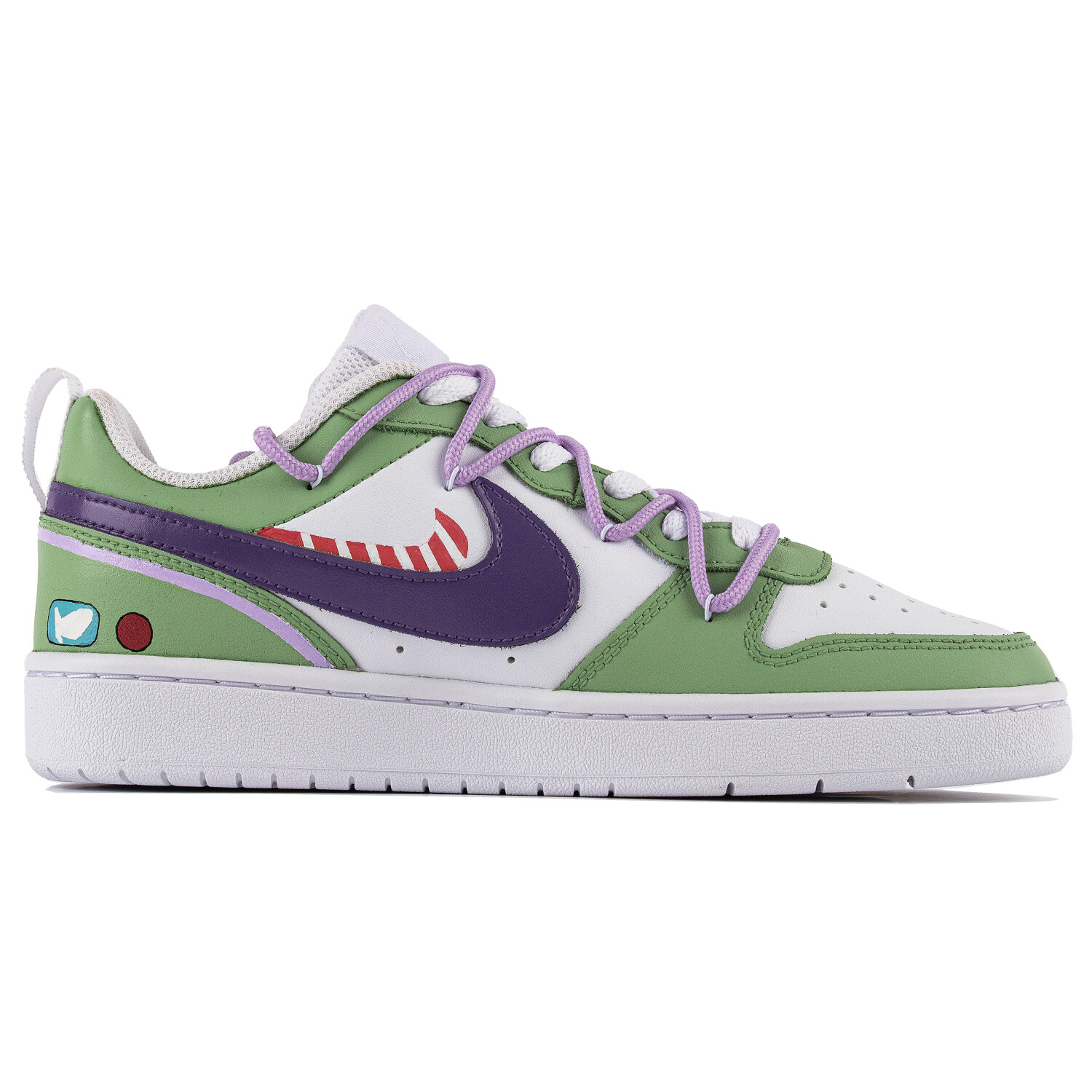 

Кроссовки Nike Court Borough Skateboard Shoes Women's Low-Top Green White, Зеленый, Кроссовки Nike Court Borough Skateboard Shoes Women's Low-Top Green White