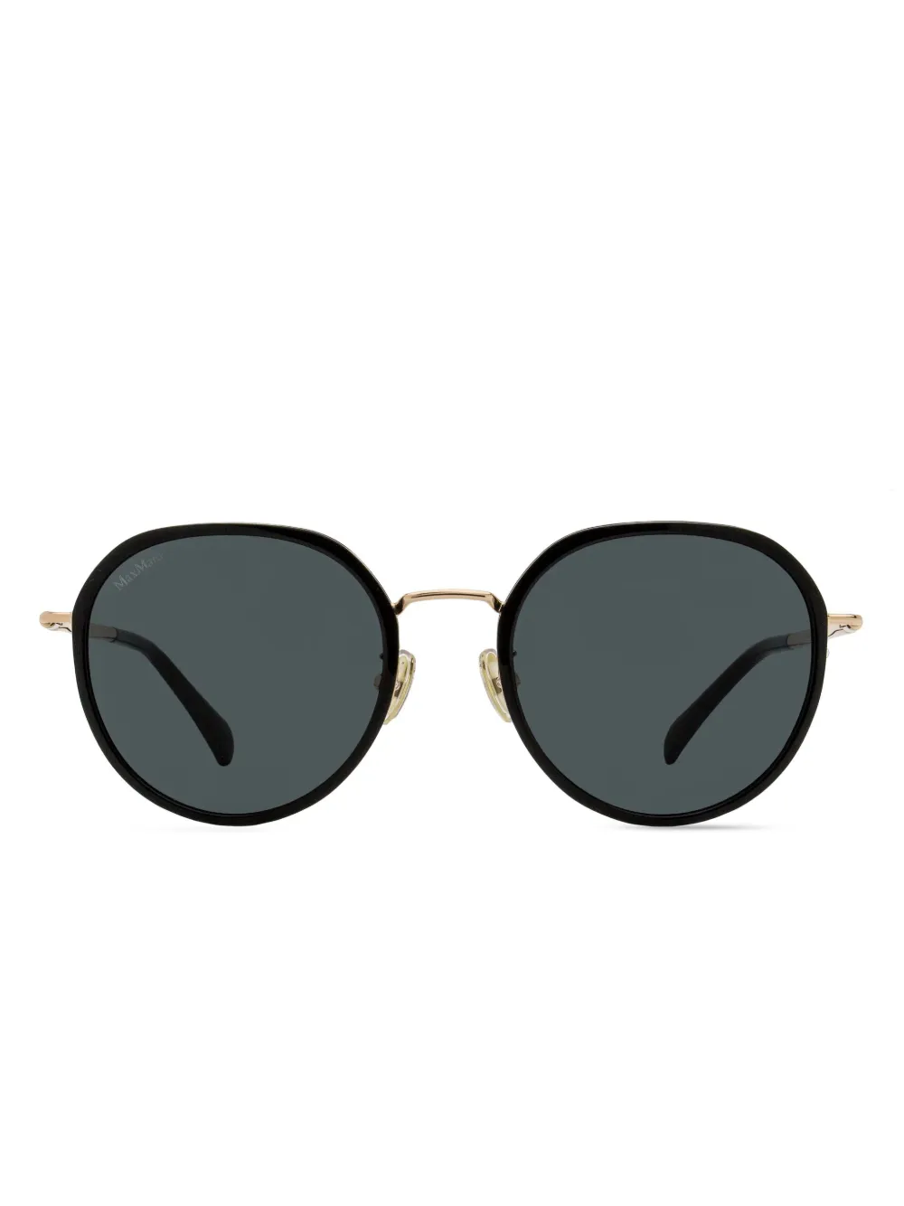 

Солнцезащитные очки в оправе Pantos Max Mara Eyewear, черный