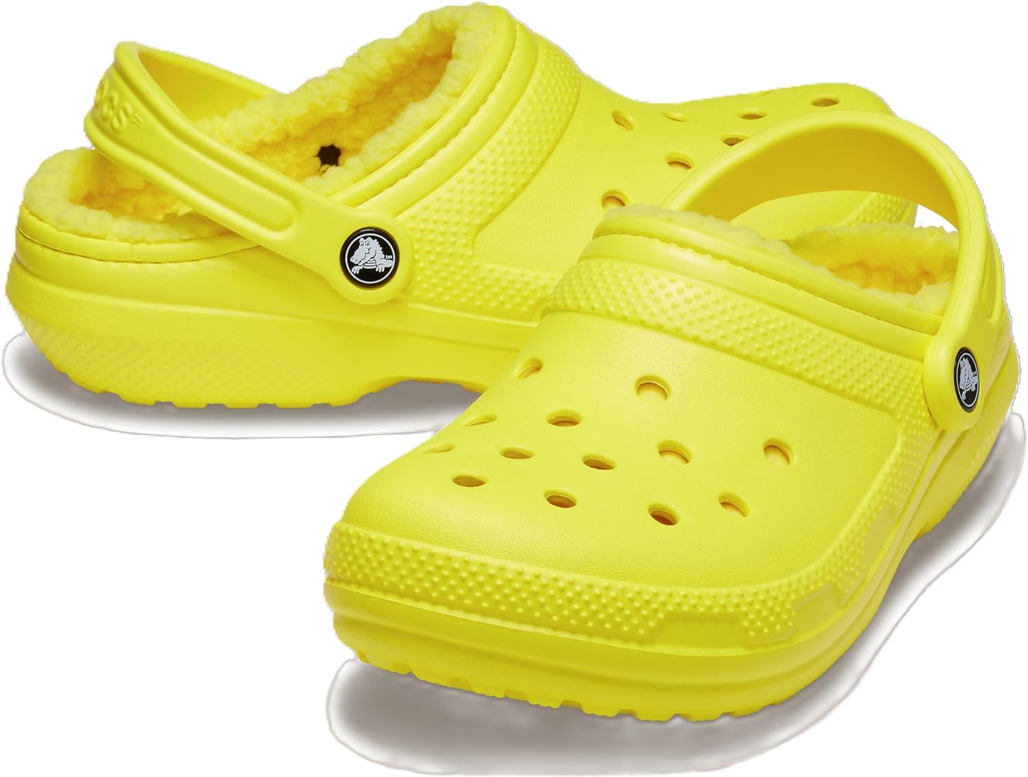 Классические сабо Crocs унисекс для взрослых, желтый — фото 2