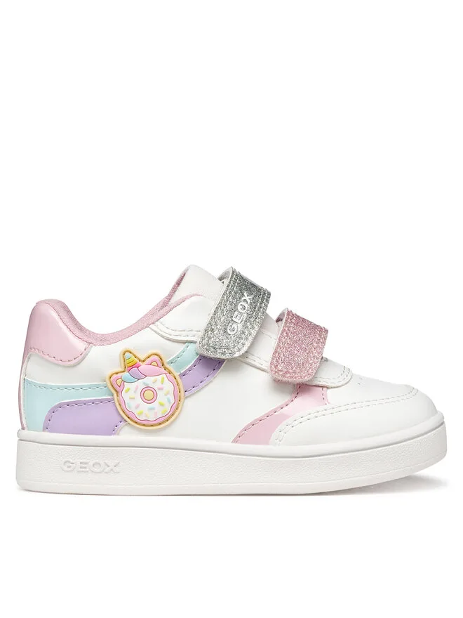 Geox Кроссовки B Eclyper Girl B655MB 000BC C1R8S S белые