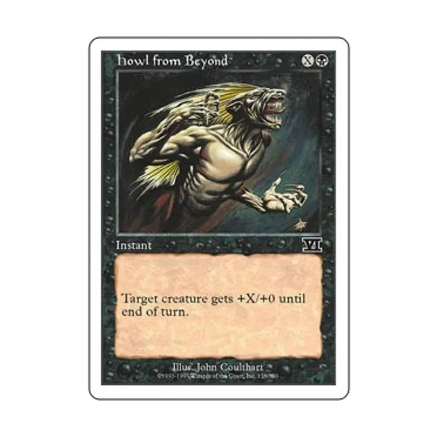 

CCG Вой из-за пределов (С), MTG - 6th Edition (Classic)