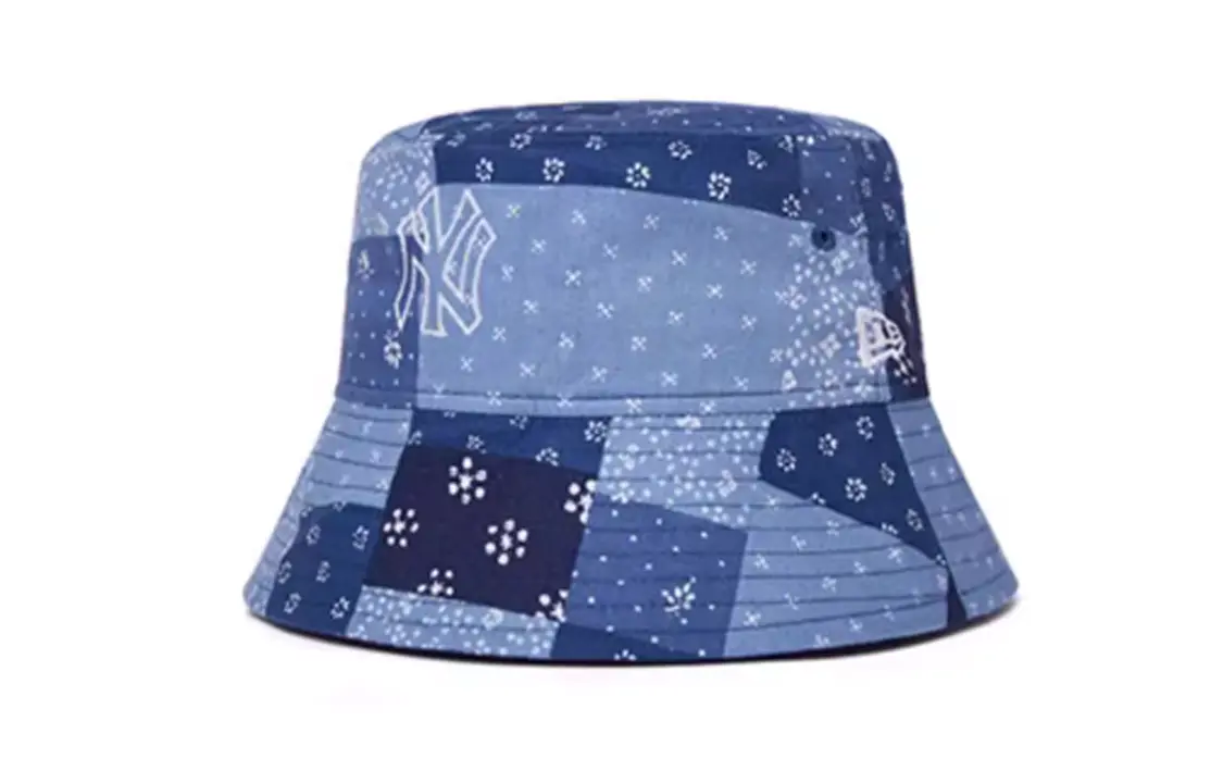 

New Era Хлопковая полиэстеровая панама унисекс синяя, Blue