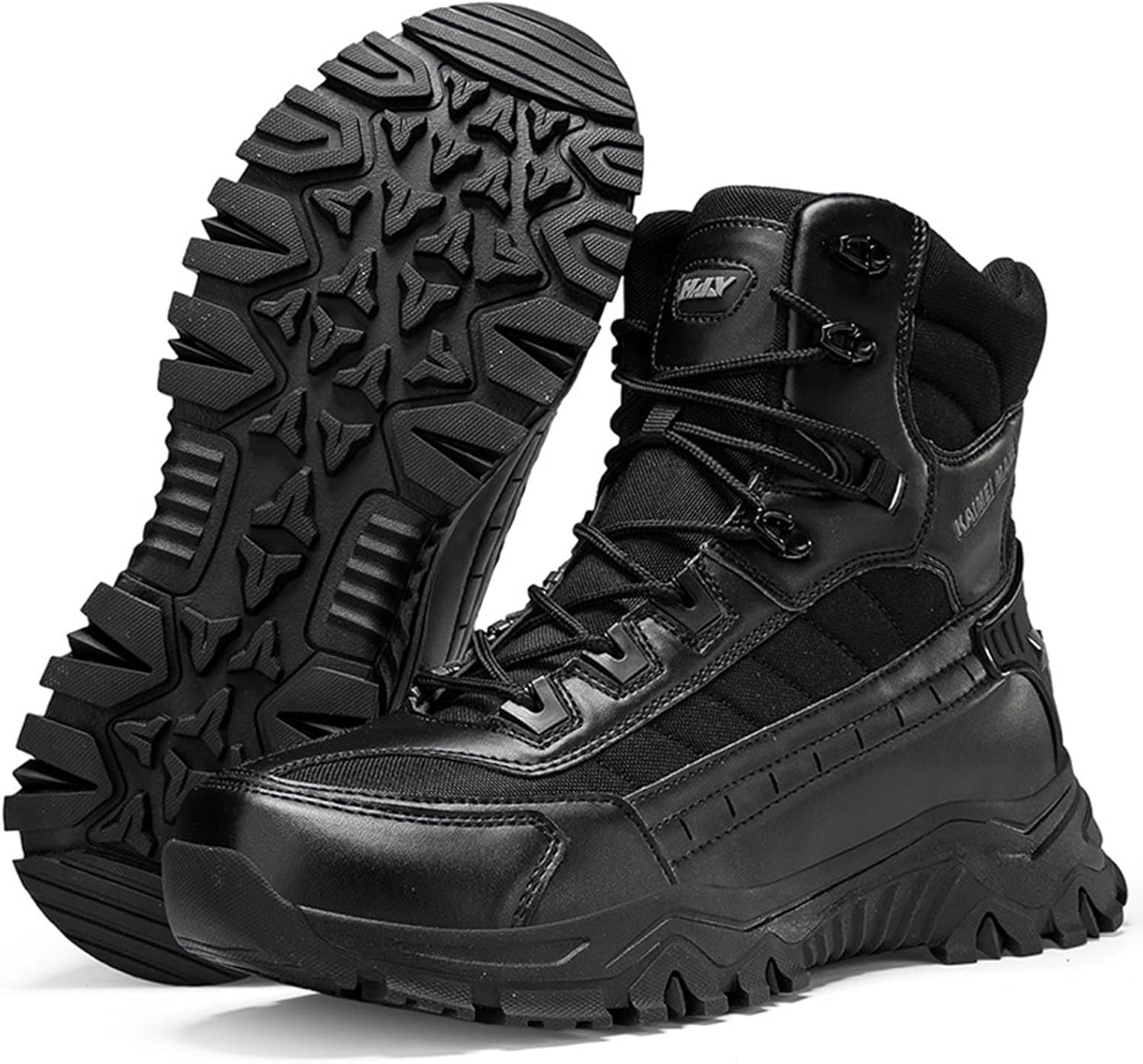 

Мужские походные тактические ботинки Kervaky легкие для активного отдыха и боевых действий, армейские пустынные ботинки, черный