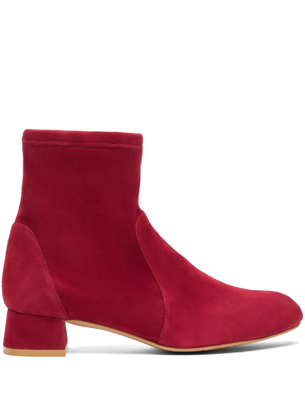 Ботильоны-носки Grace Stuart Weitzman, красный