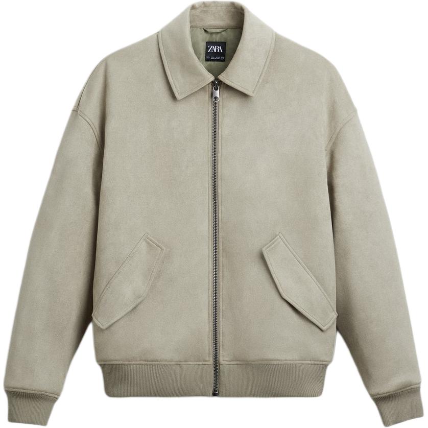 

ZARA Куртка мужская серая, Gray