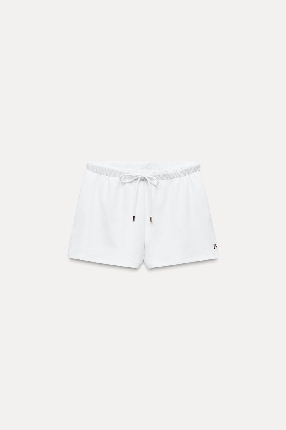 

Шорты интерлок ZARA, белый