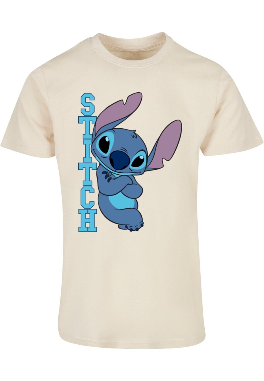 

Классическая футболка ABSOLUTE CULT Shirt Lilo And Stitch - Posing, песочный