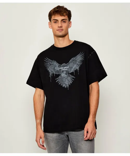 

Футболка Relaxed fit Just Cavalli, черный
