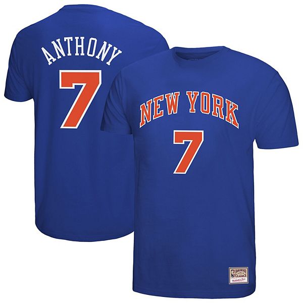 

Футболка мужская Carmelo Anthony New York Knicks Hardwood Classics Mitchell & Ness