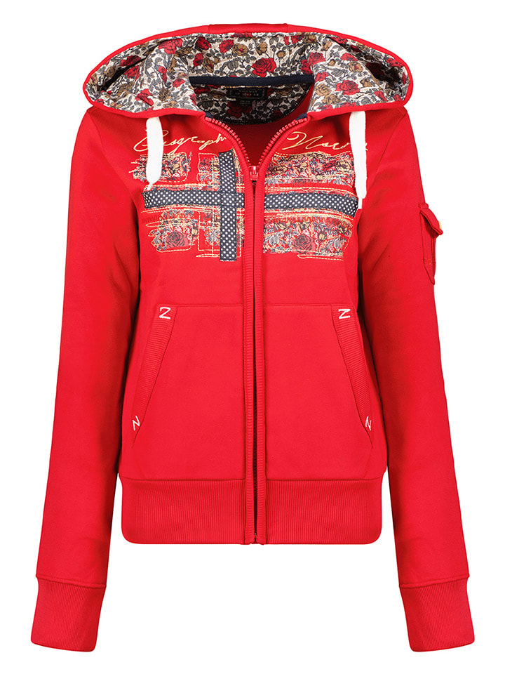 

Спортивная куртка Fabeaute Geographical Norway, красный