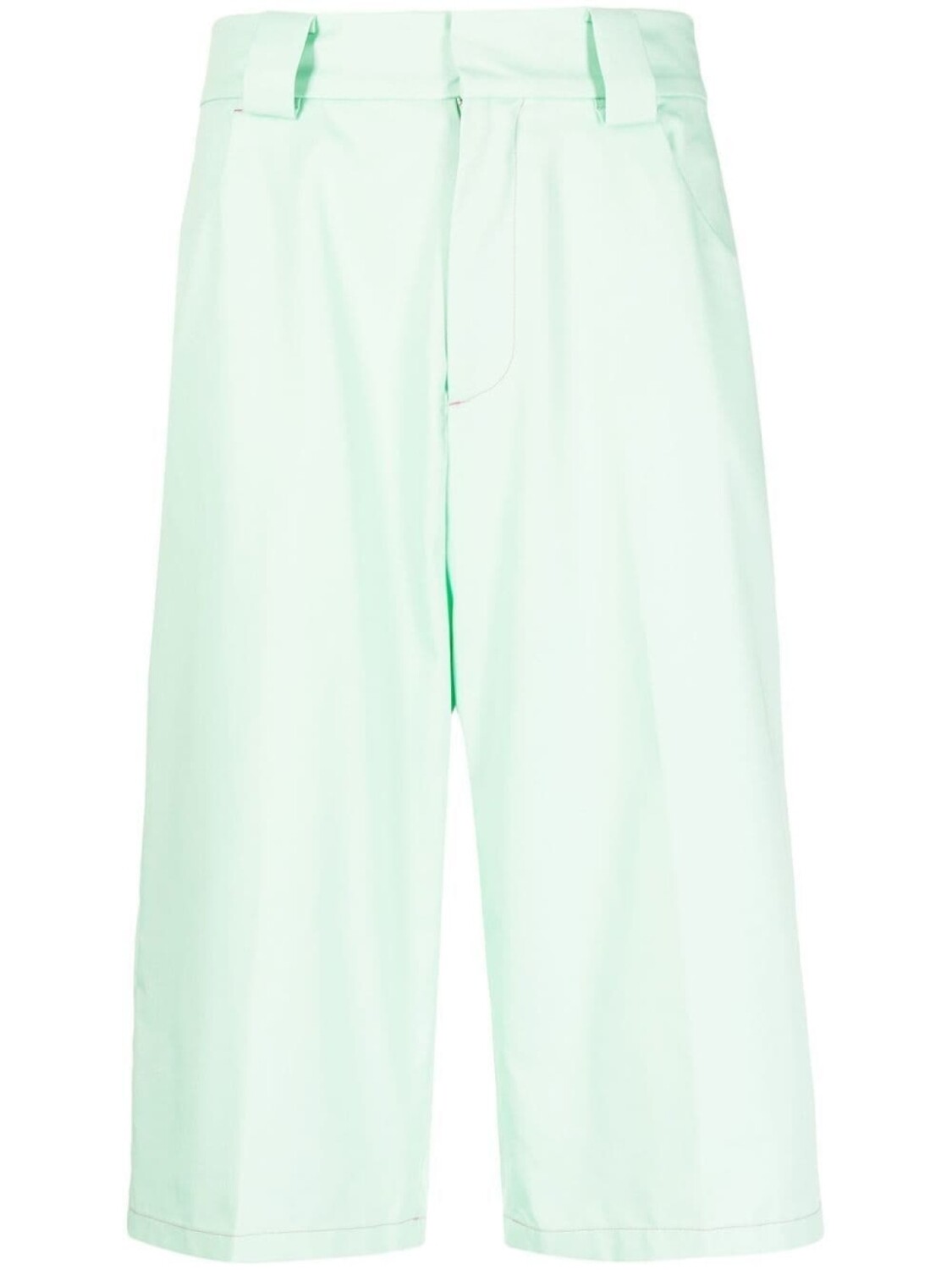 

Шорты-бермуды со складками RASSVET, зеленый