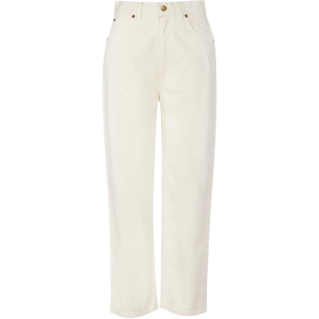 

Barbour Женские джинсы, белые, средней ширины штанин