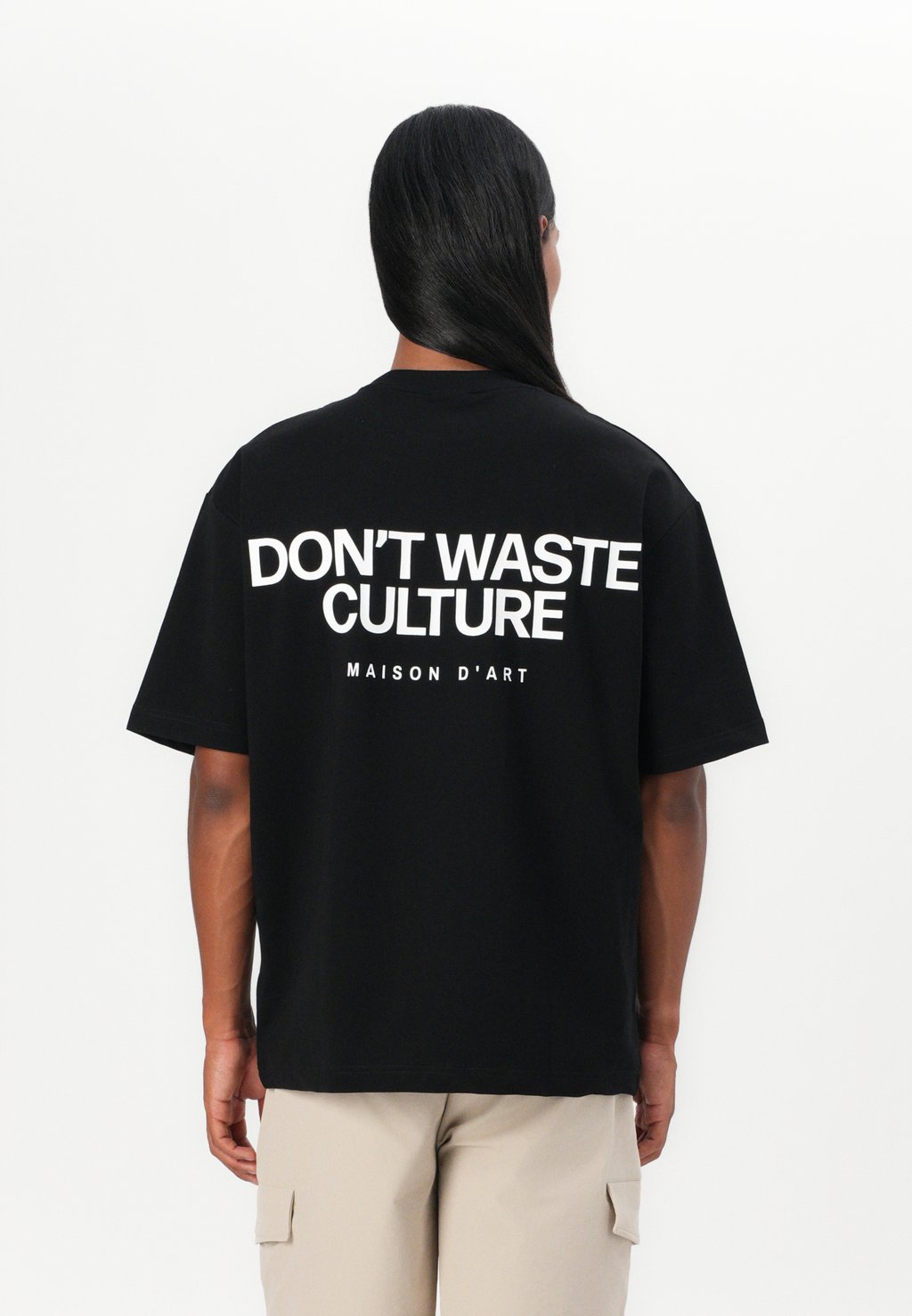 

Футболка с принтом TIRION UNISEX Don't Waste Culture, черный
