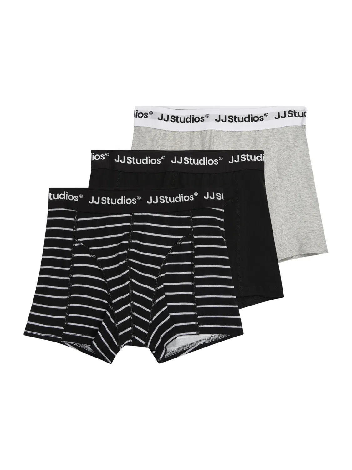Трусы 'JACSOHO' Jack & Jones Junior, Mottled Grey/Black