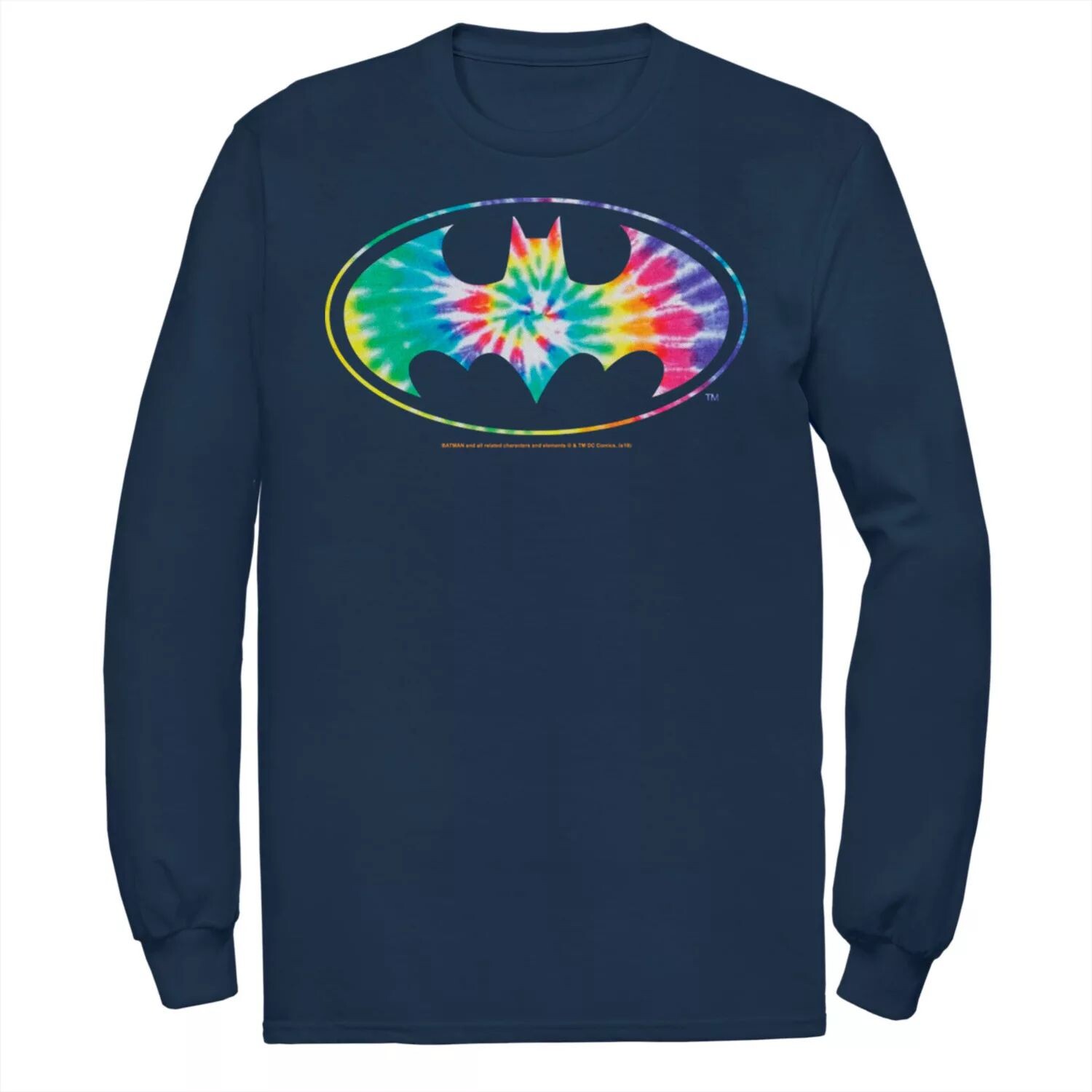 

Мужская футболка с логотипом Batman Tye Dye Licensed Character