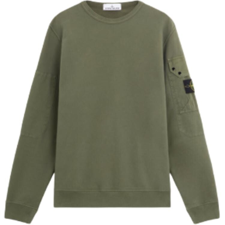 

Толстовка мужская зеленая Stone Island, зеленый