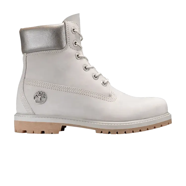 Ботинки Timberland Wmns Premium 6 Inch, светло-серый / серебряный