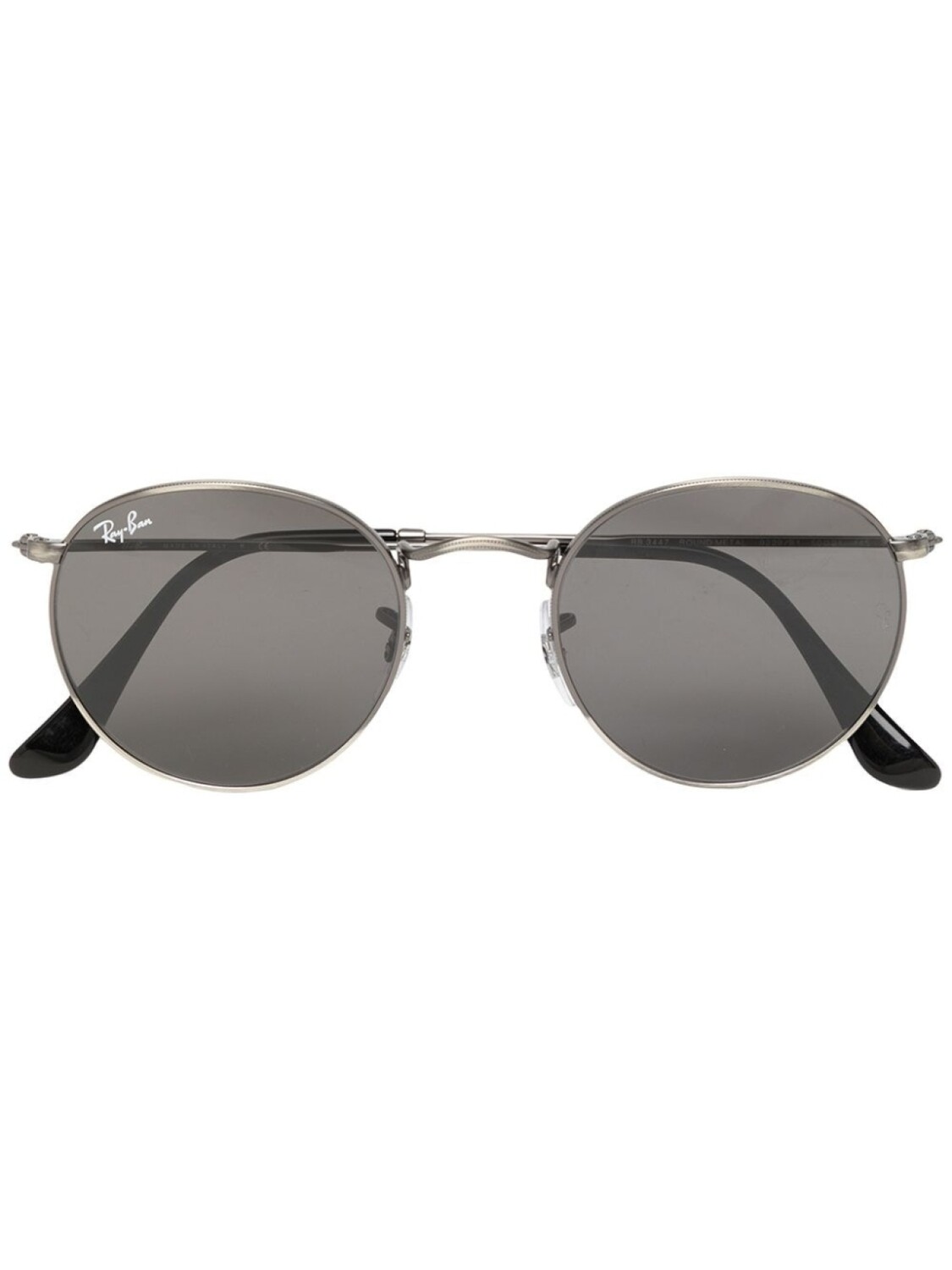 

Ray-Ban солнцезащитные очки в круглой затемненной оправе, черный