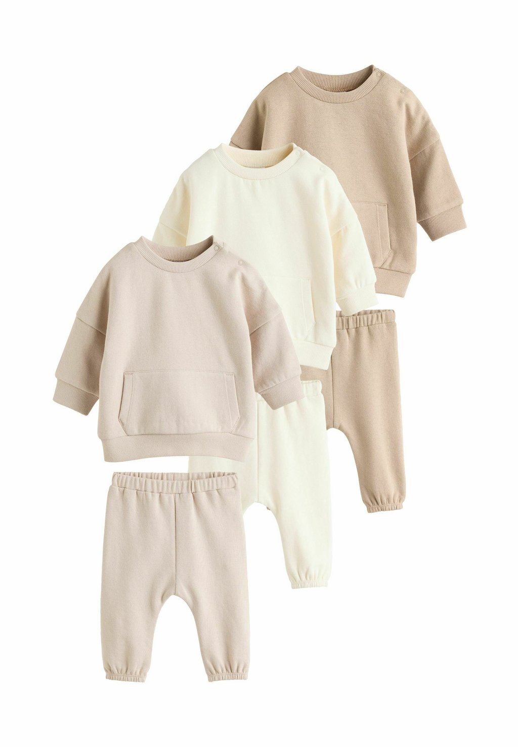 

Костюм 3 PACK Next, коричневый