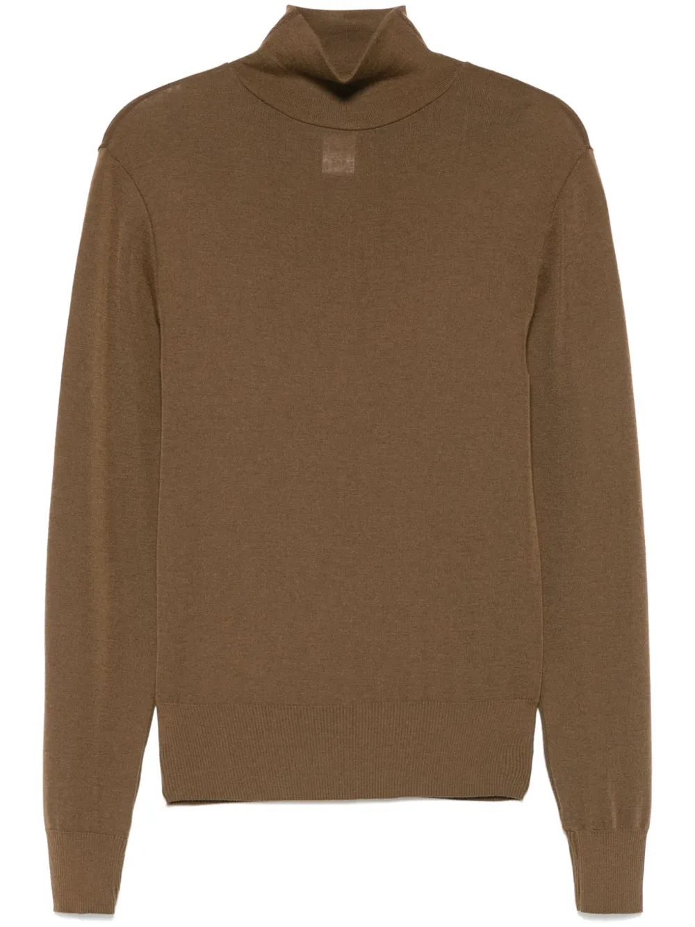 

Свитер с высоким воротником LEMAIRE, коричневый