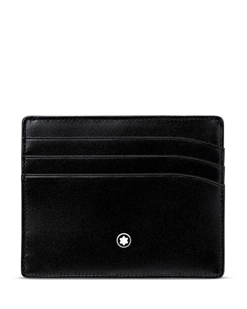 

Кожаный футляр для визиток Meisterstuck Pocket объемом 6 куб.см. Montblanc, цвет Black