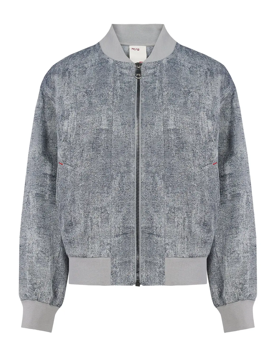 

Free Heaven Бомбер с эффектом потертостей PCFG, серый