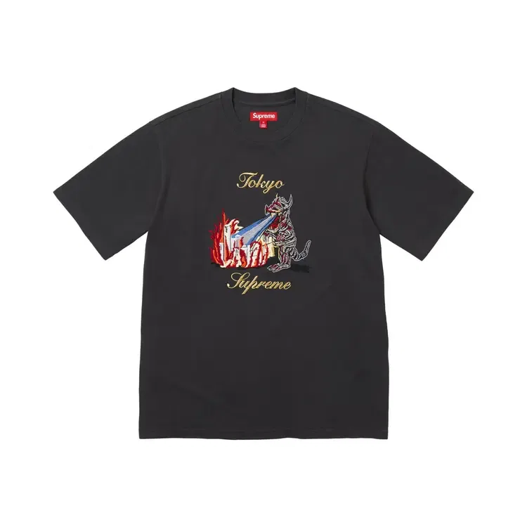 Футболка с коротким рукавом Supreme Monster, черный