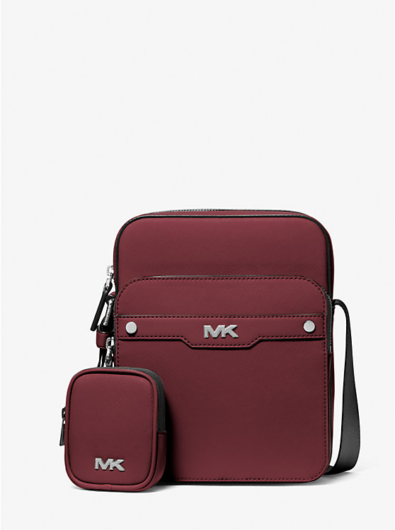 

Кожаная сумка для авиаперелетов Rivington Michael Kors, красный