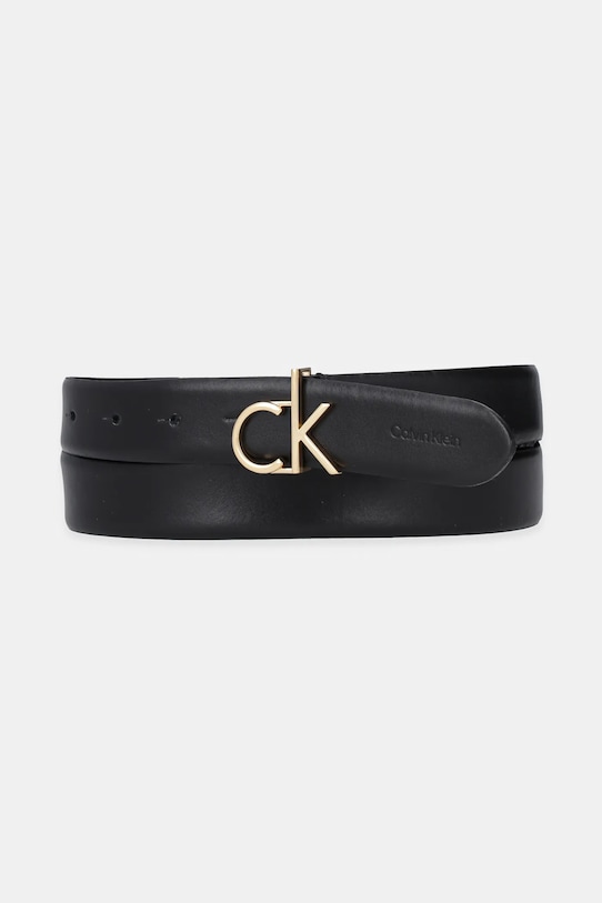 

Кожаный ремень Calvin Klein, черный