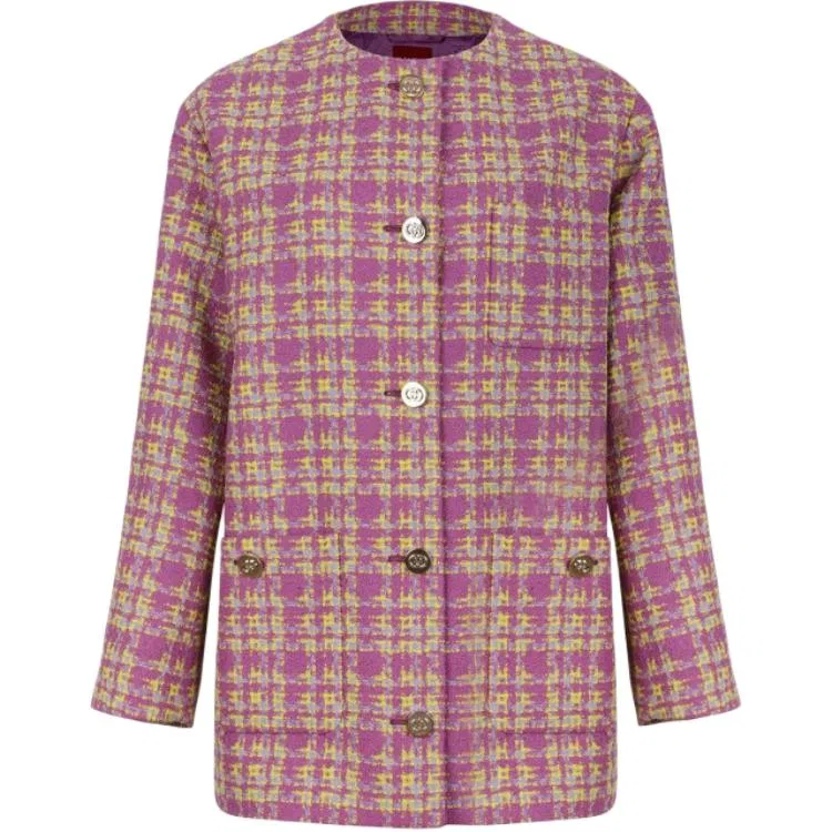 Твидовая куртка на пуговицах GUCCI, Multicolor