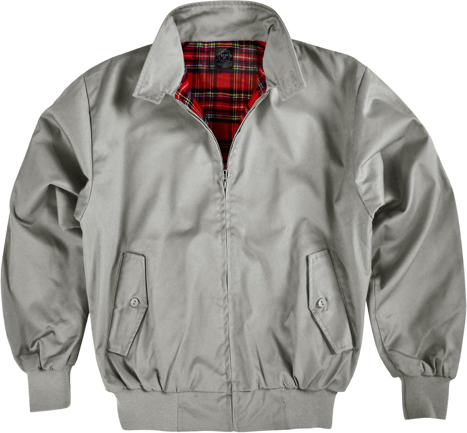 

Куртка Gear Up Herren Harrington Jacke, серый