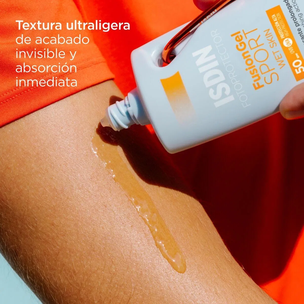 Солнцезащитный гель SPF50+ ISDIN Fusion Gel 100 мл прозрачный — фото 2