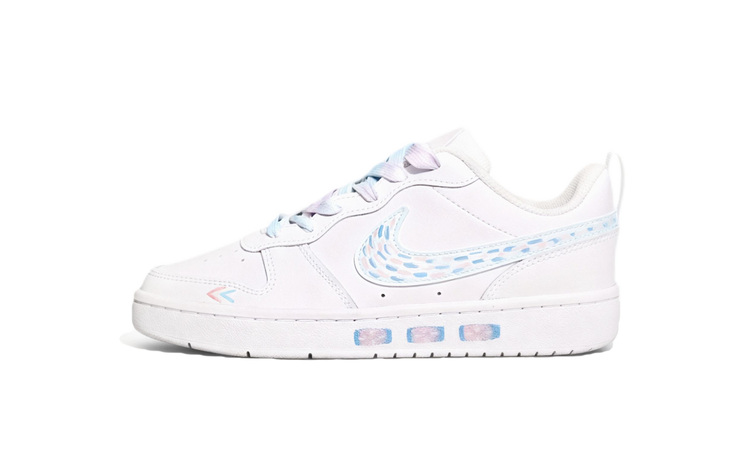 

Детские скейтерские кеды Court Borough Nike, белый