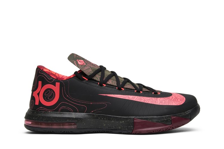 

Кроссовки Nike KD 6 'Meteorology', черный