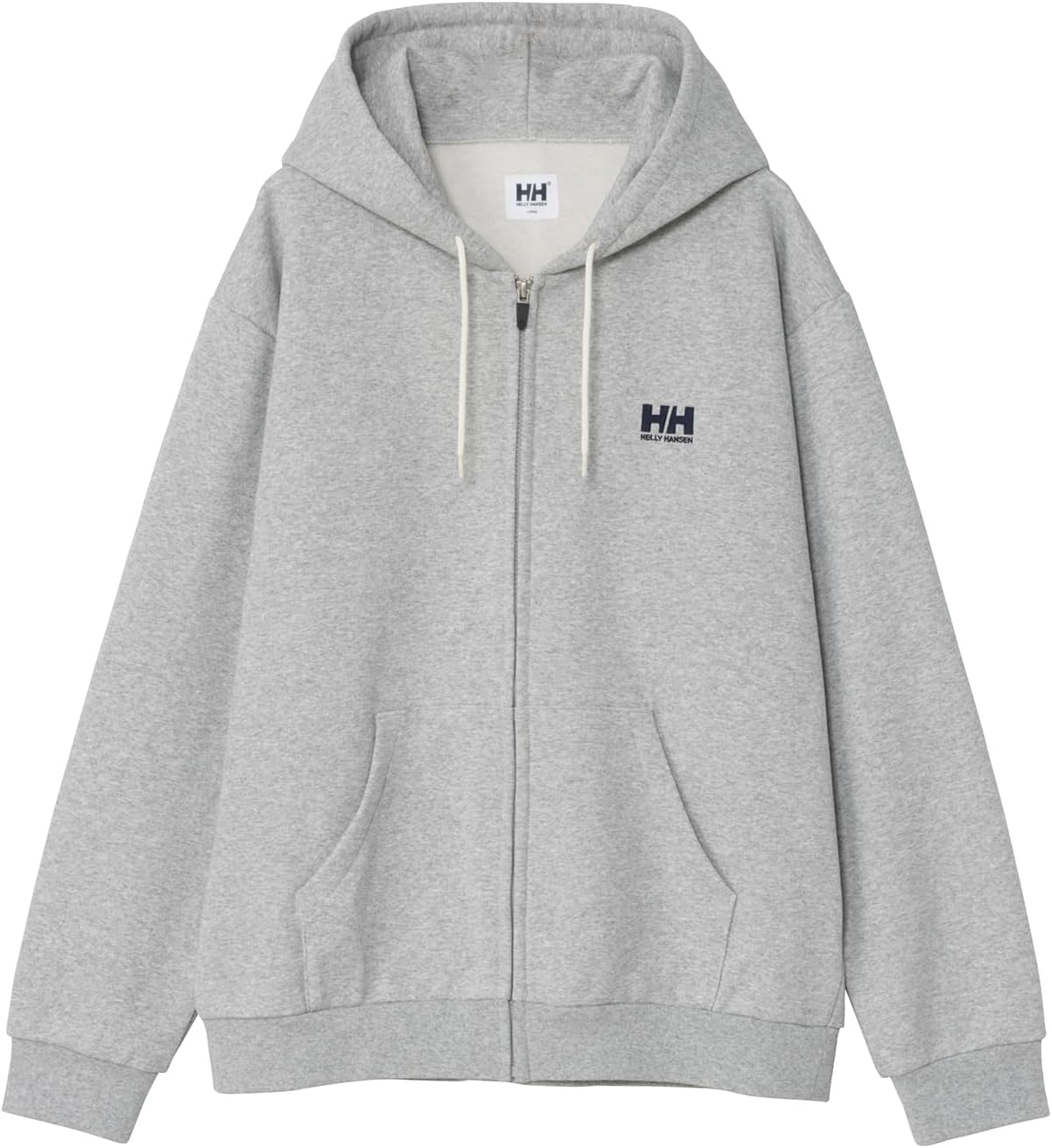 

Толстовка унисекс для взрослых HELLY HANSEN HM32570 с логотипом HH и застежкой-молнией, серый