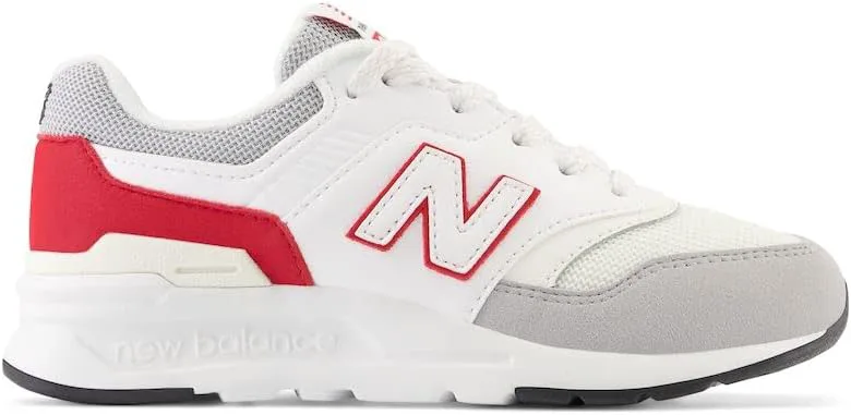 Кроссовки New Balance Baby Boys' 997h V1 Bungee, белый/красный — фото 4
