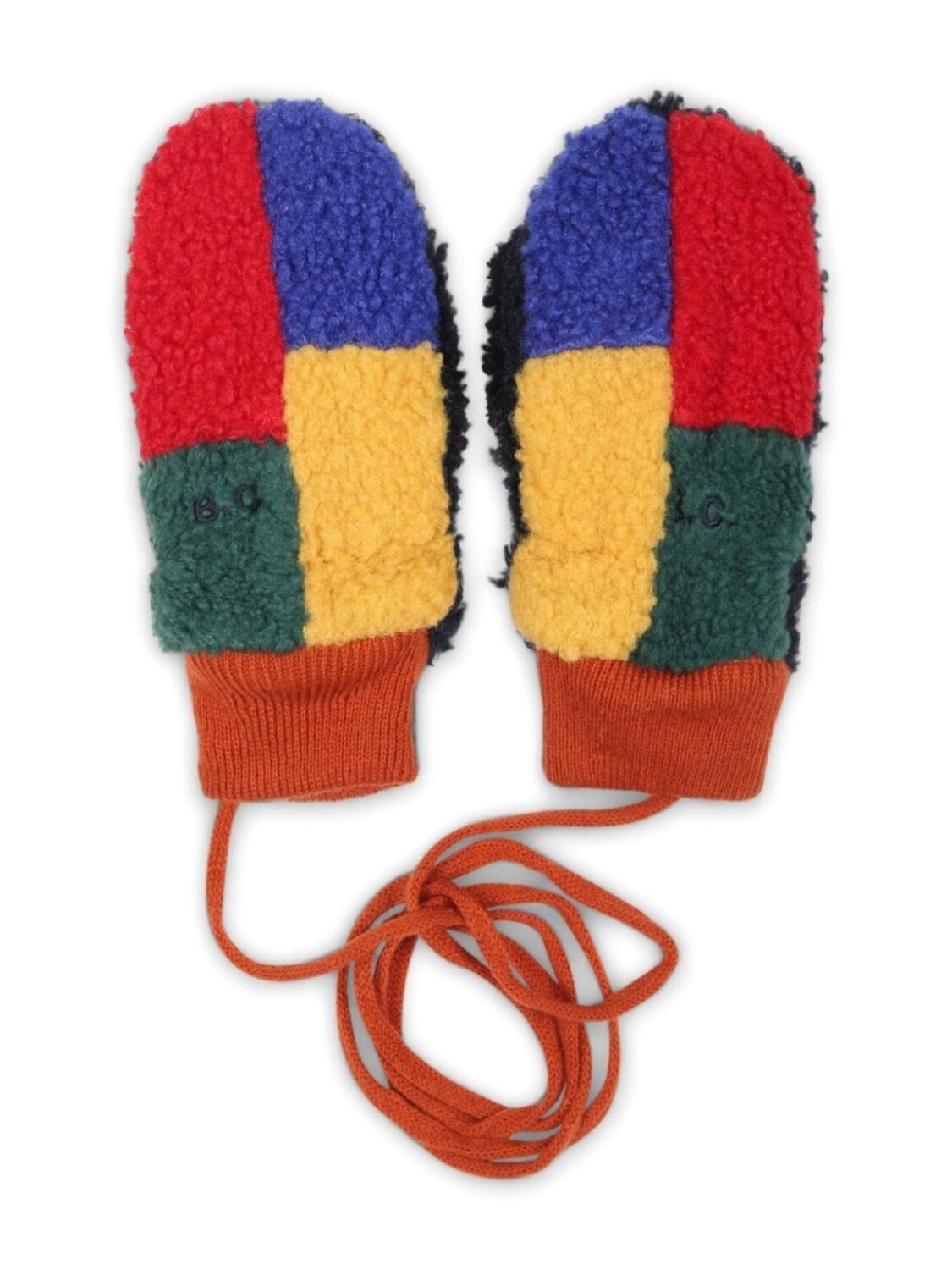 

Bobo Choses варежки Color Block, желтый