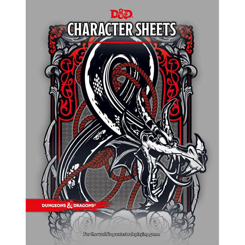 

Ролевая игра Wizards of the Coast D&D 5E RPG: Character Sheets