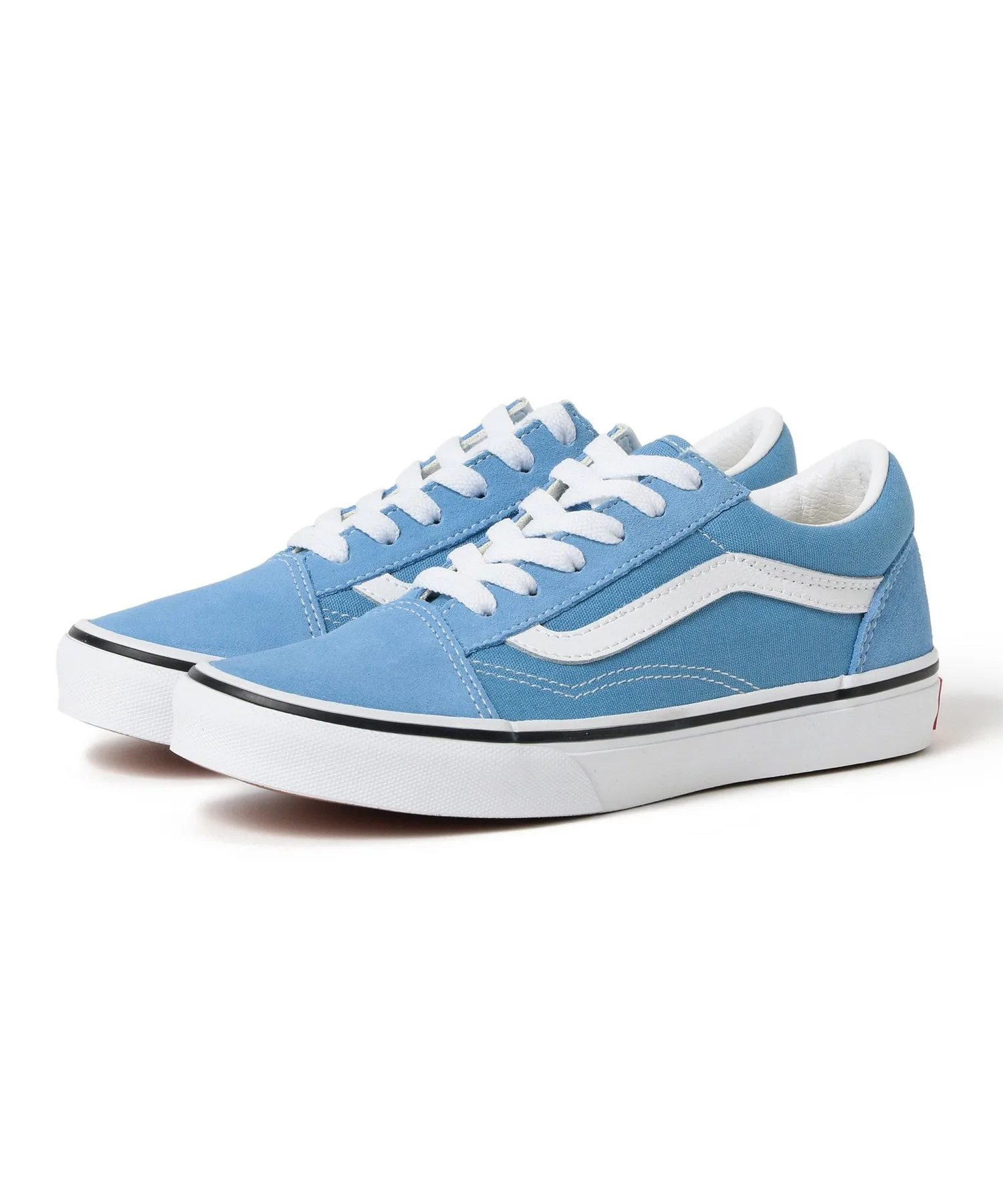 Детские кроссовки VANS Old Skool для детей (16.5-21 см) голубые