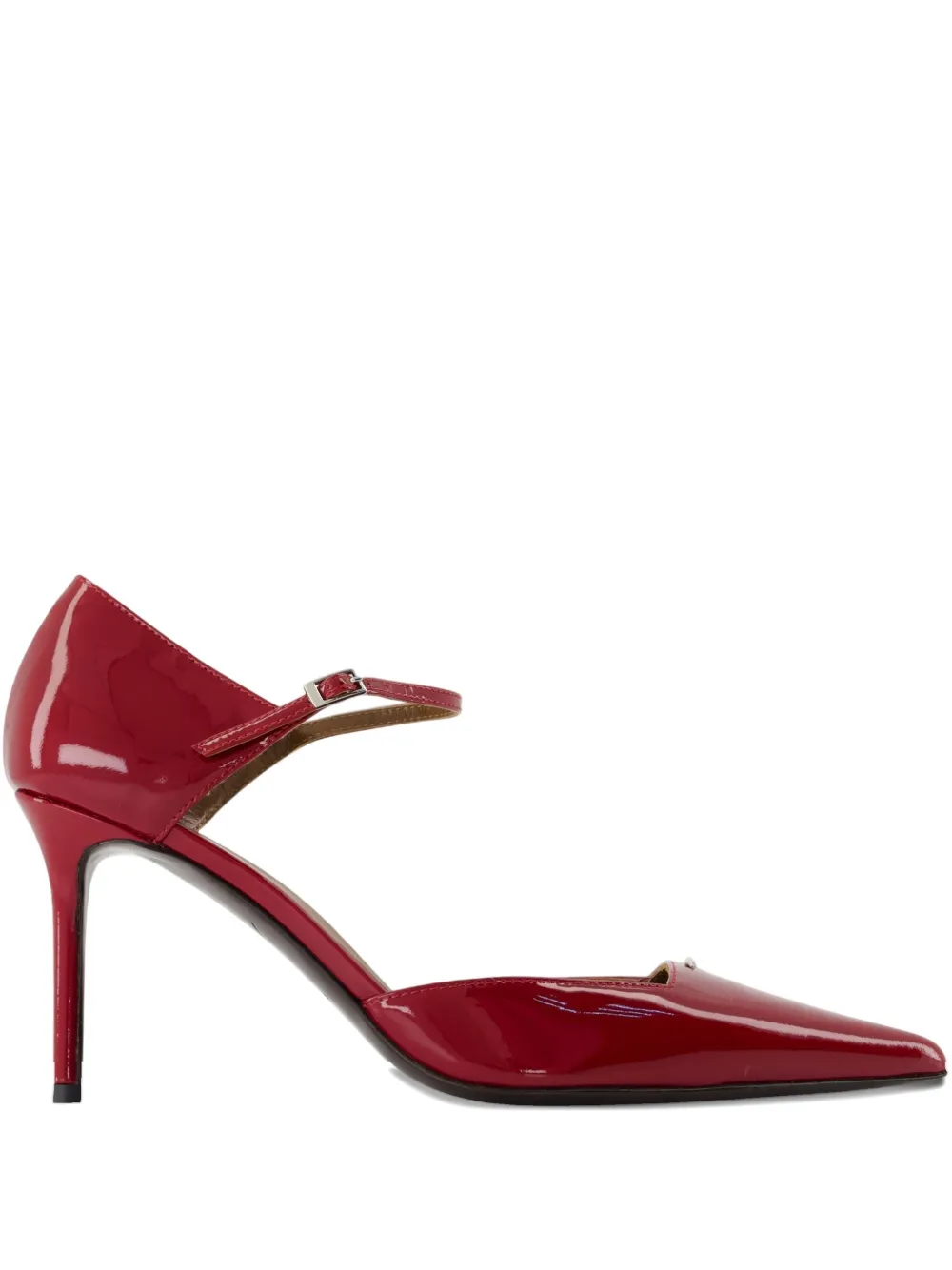 90-миллиметровые туфли Raquel Grezzo Giuseppe Zanotti, красный