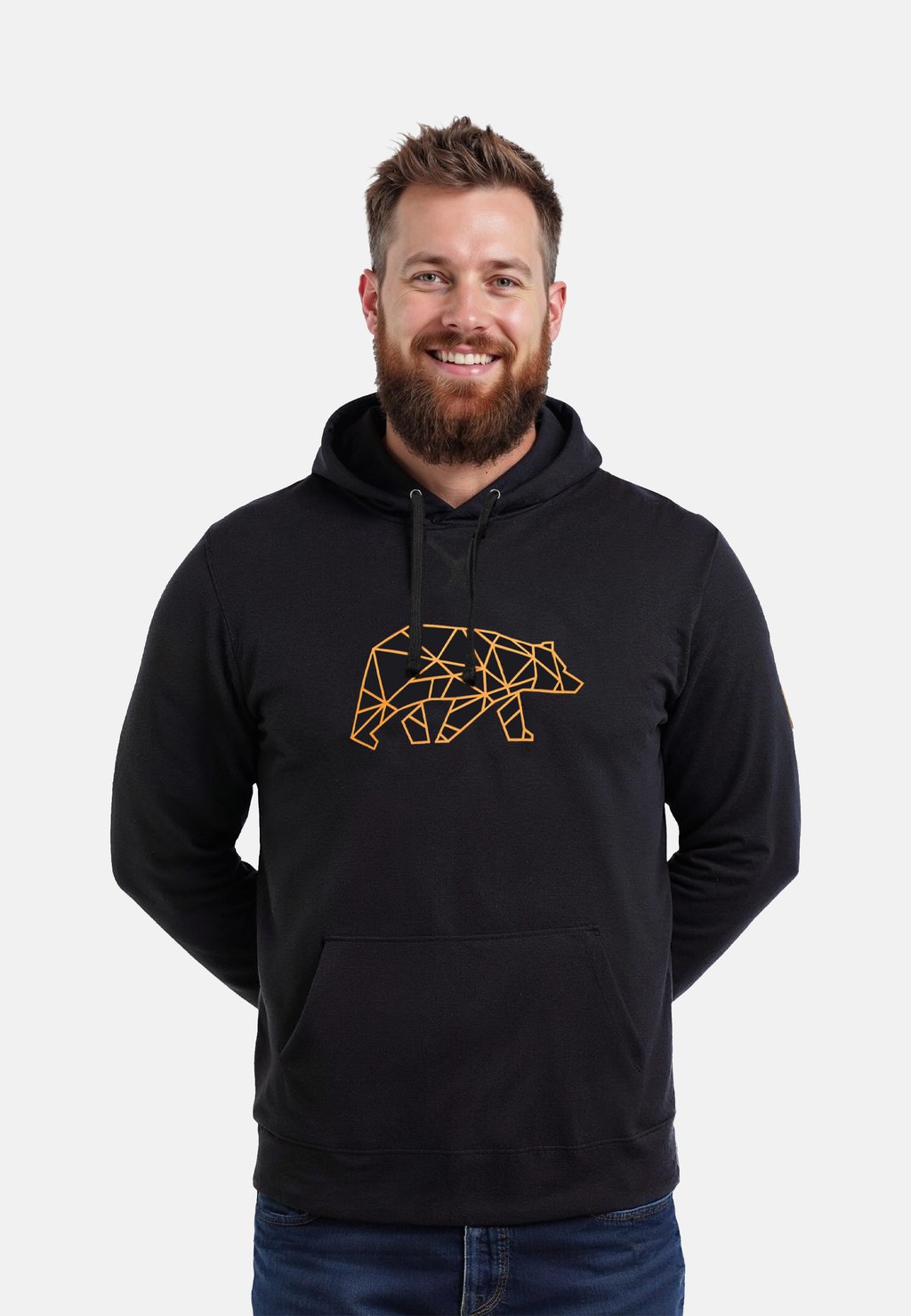 

Толстовка PETTARSON MIT LOGO - Hoodie FORSBERG, черный