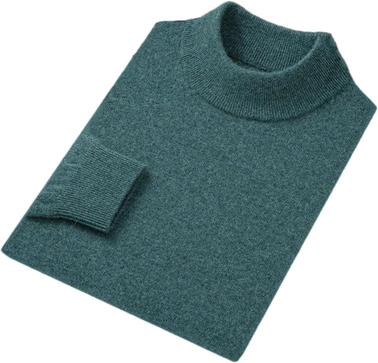 

Мужской кашемировый зимний вязаный полуводолазник Kelsiop