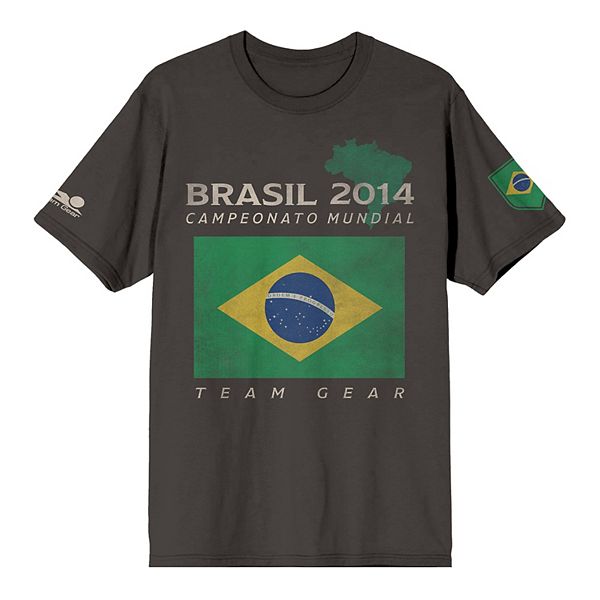 

Футболка vintage с принтом Brazil Licensed Character