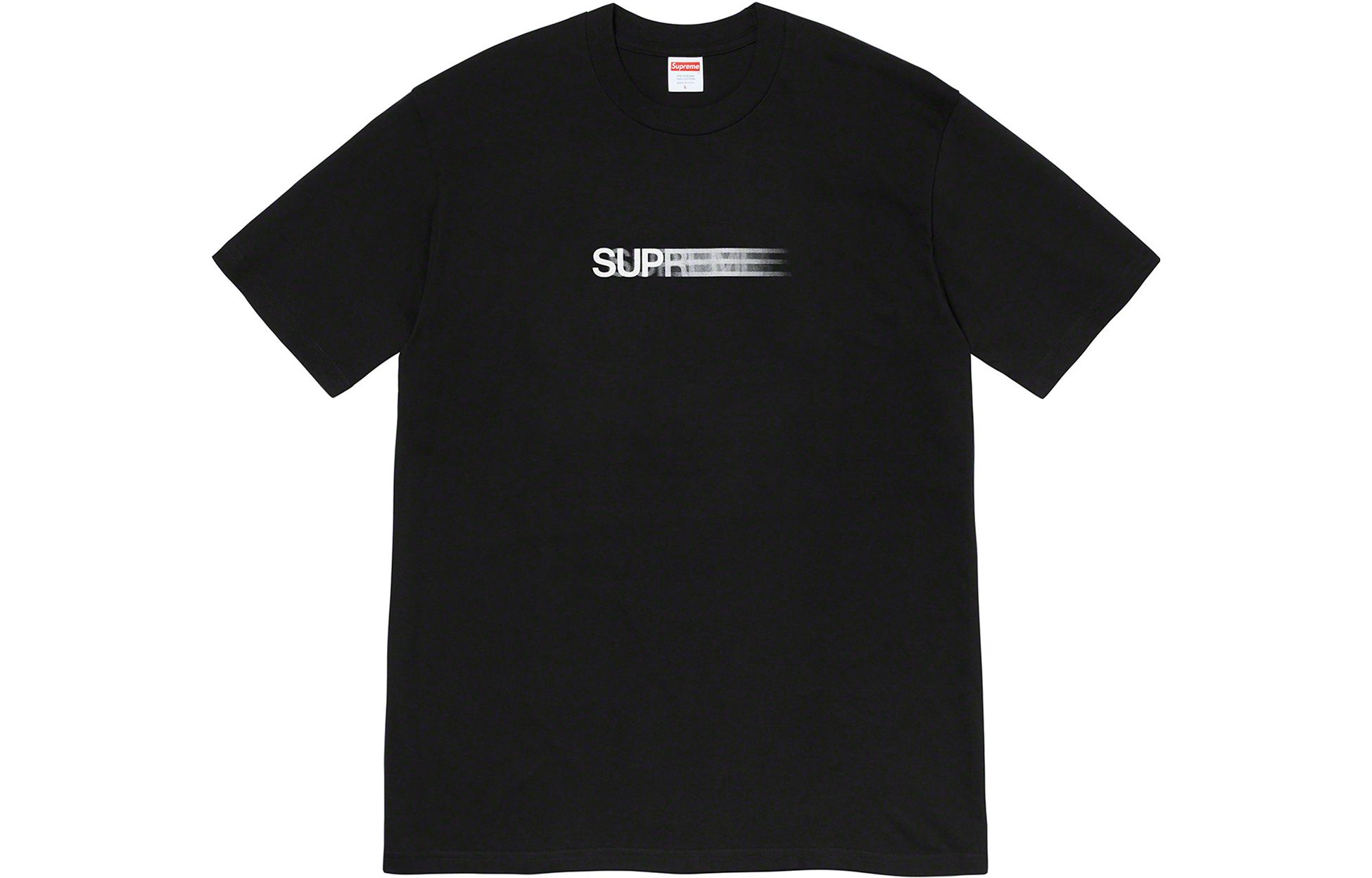 

Футболка с логотипом Motion, весна-лето 23 Supreme, красный/красный