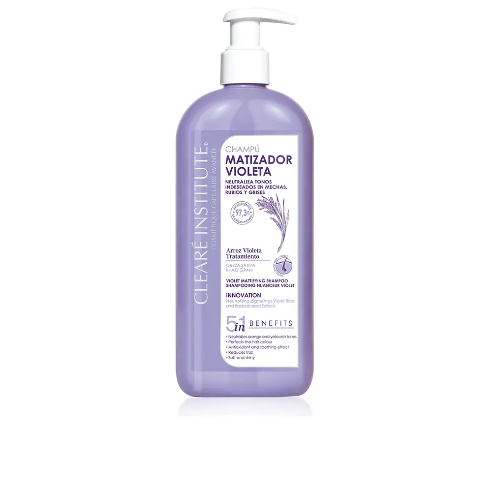 

Шампунь Matizador violeta champú 400 ml Clearé Institute, 400 мл.