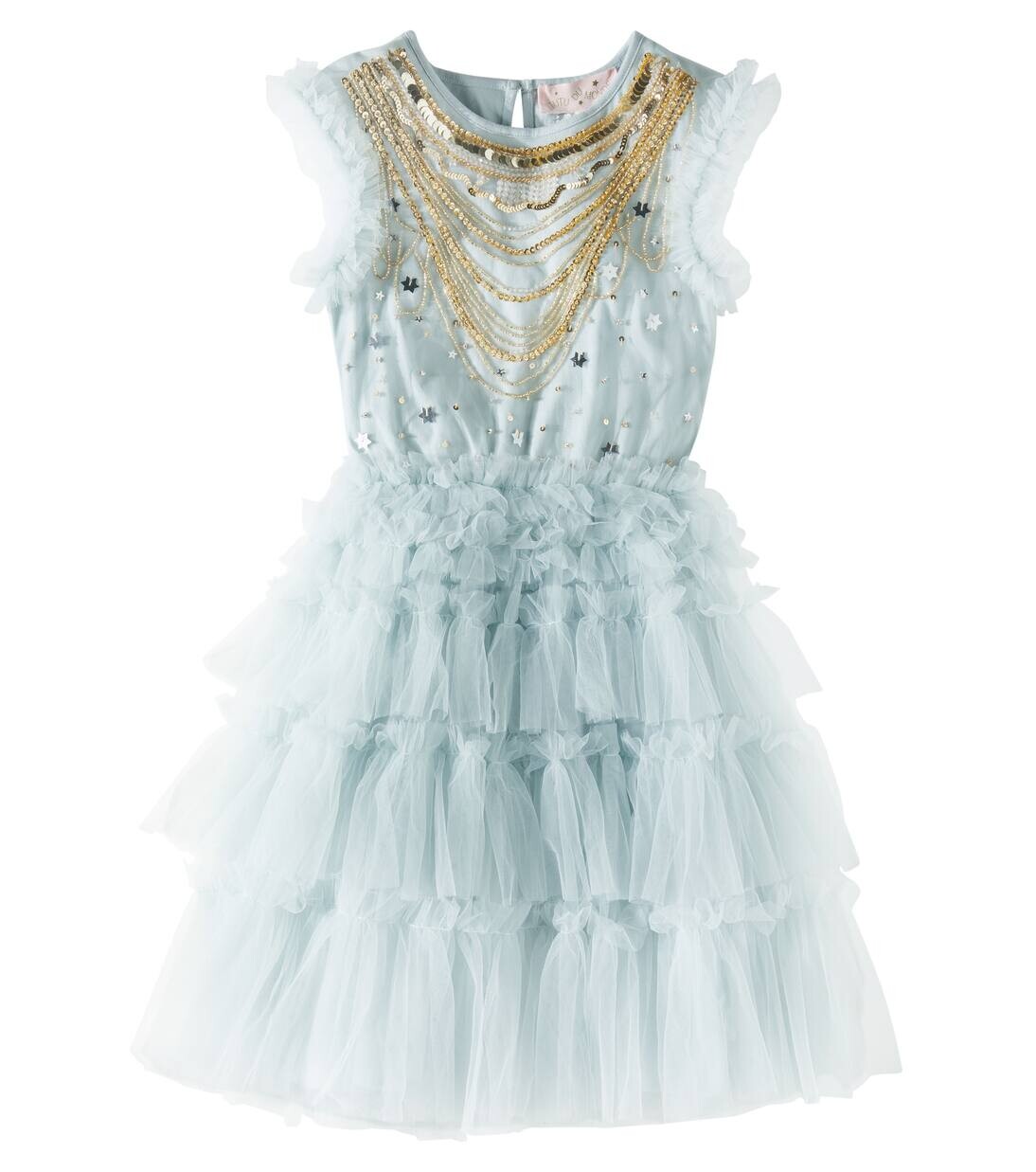Платье из тюля с декором Spirit Festival Tutu Du Monde, цвет illusion blue