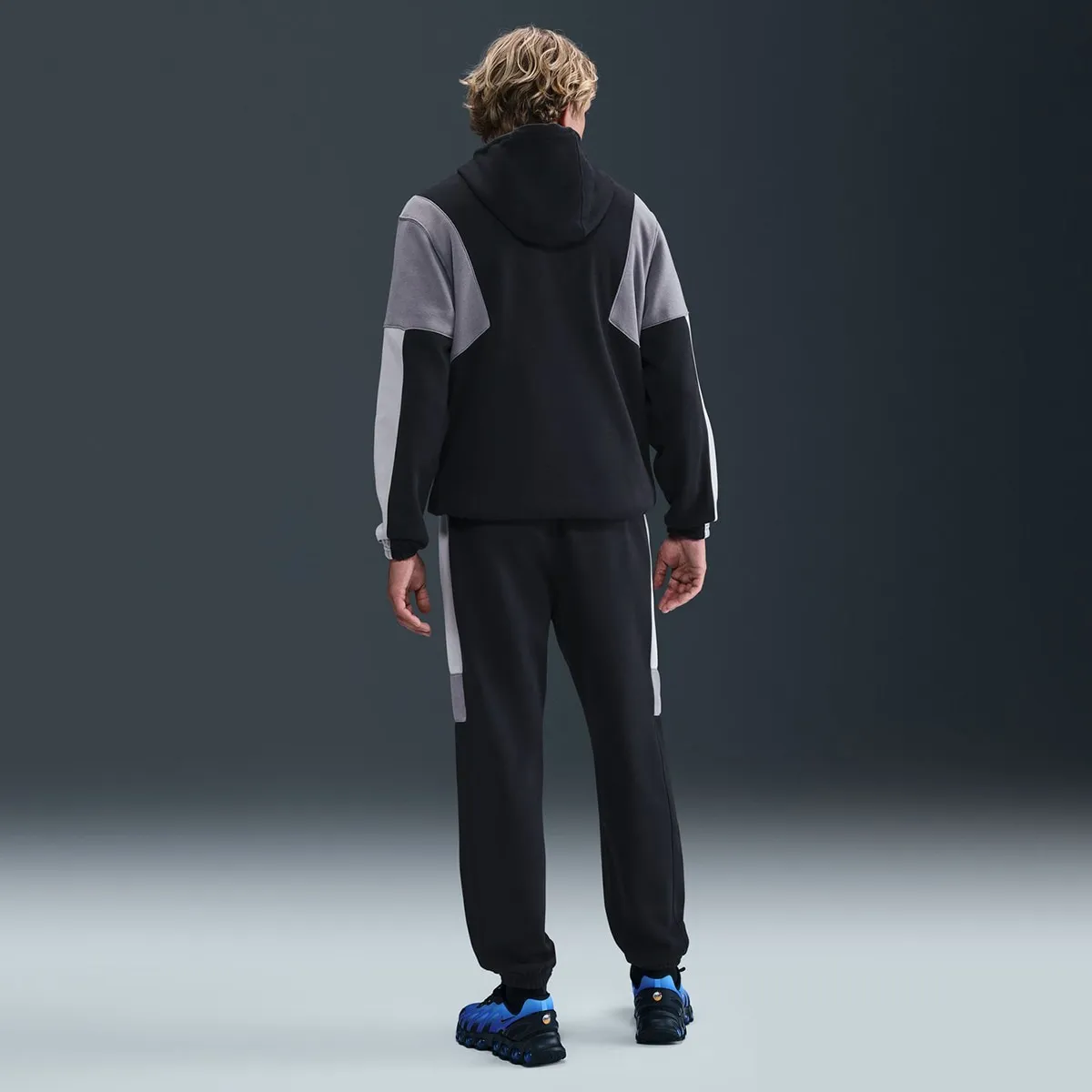 Мужской спортивный костюм Club Fleece Hded Track Gx Nike, черный — фото 2
