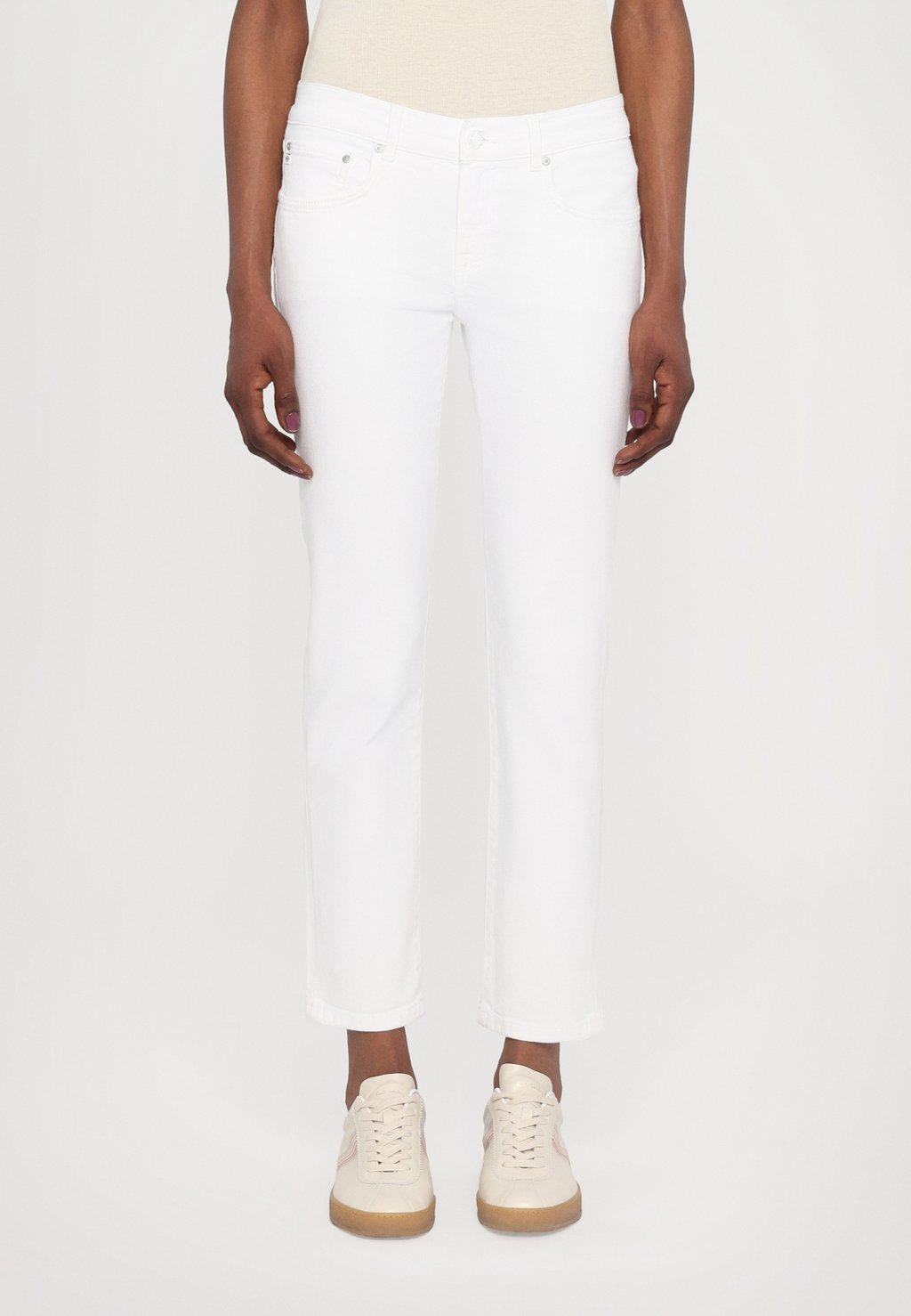

Джинсы облегающего кроя EX BOYFRIEND SLOUCHY AG Jeans, белый